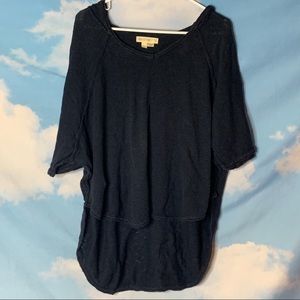 Mouchette- Hooded Oversized Top size Small